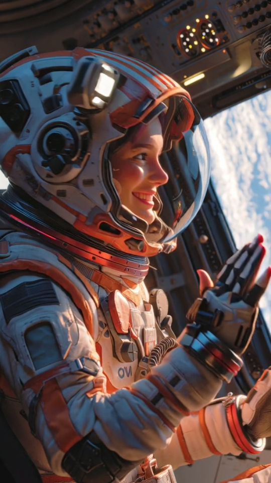 Astronaut in Futuristic Cockpit Portrait GPT Image 2.5 preview