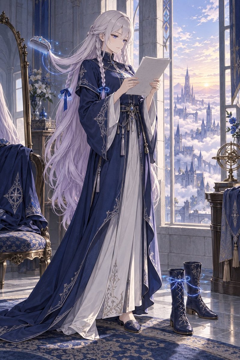 Blue Mage Master's Morning Routine GPT Image 2.5 preview