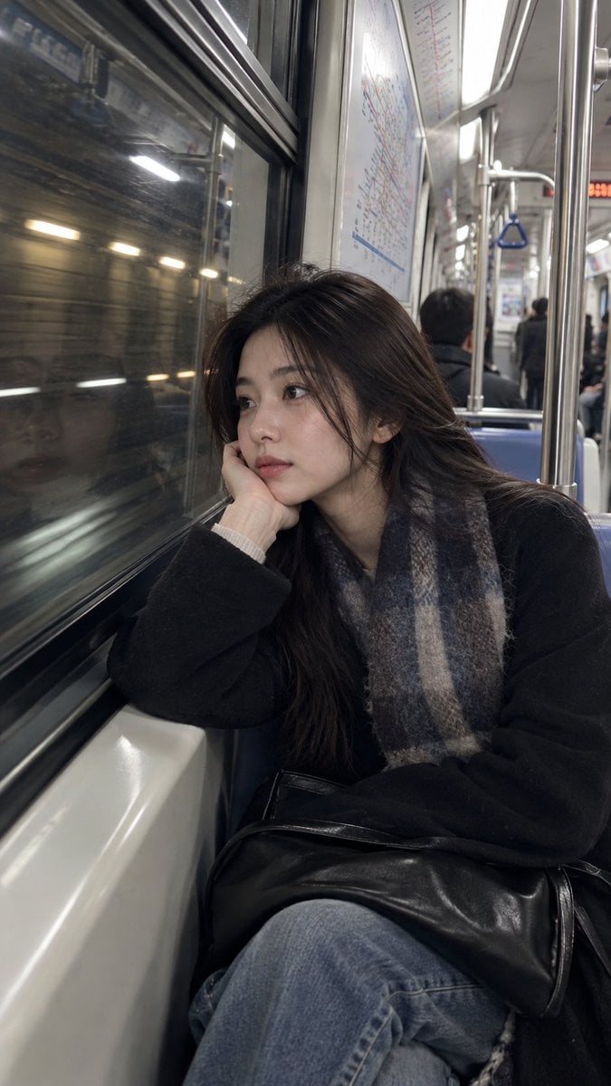 Candid Subway Portrait at Night GPT Image 2.5 preview