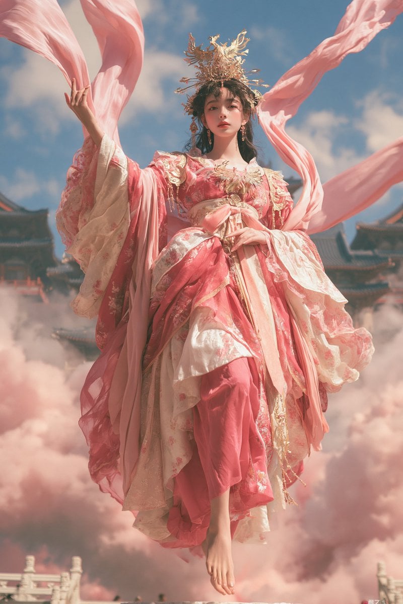 Celestial Goddess Descending Before Palace GPT Image 2.5 preview
