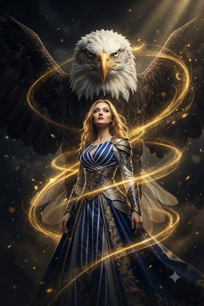 Fantasy Scene with Eagle and Reference GPT Image 2.5 preview