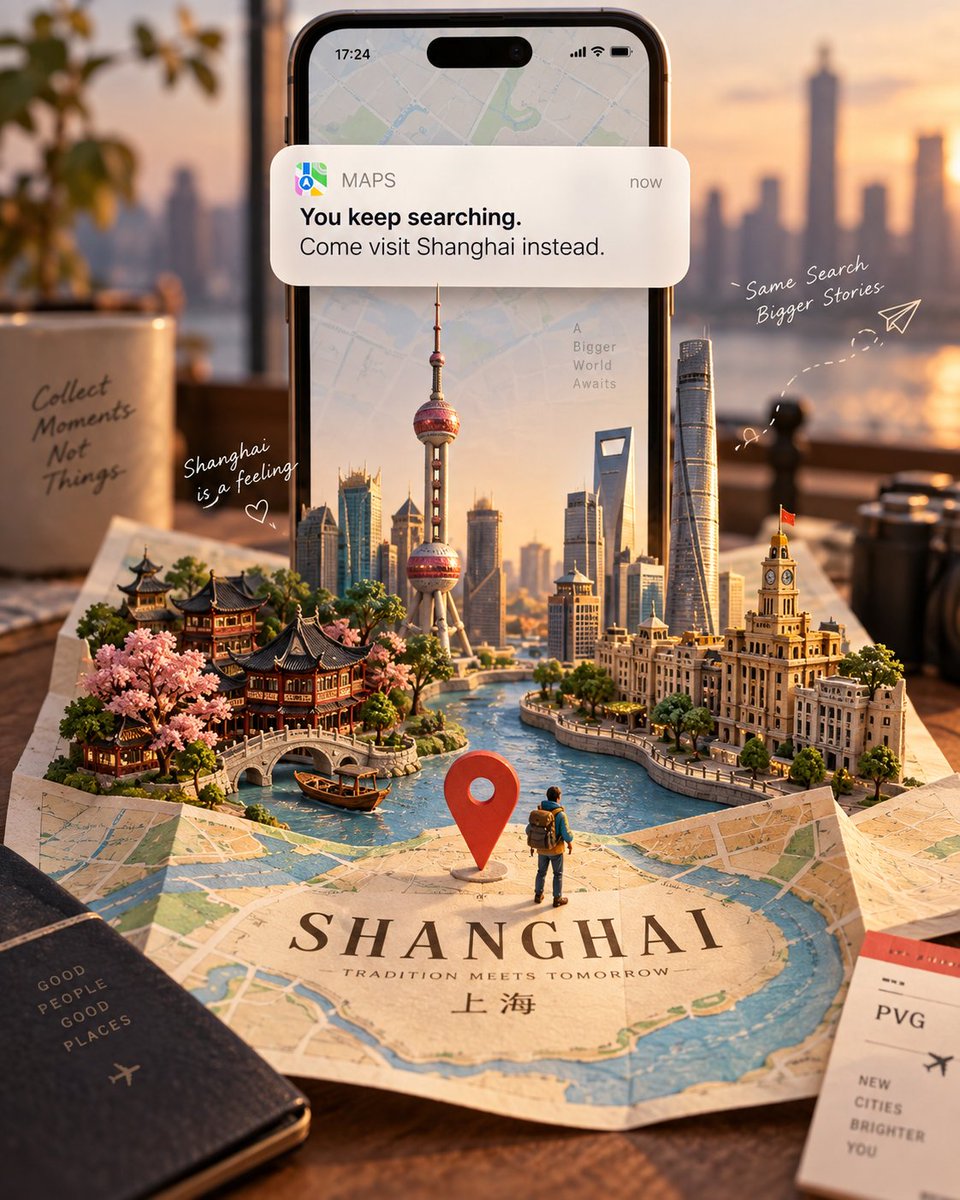 Instagram Travel Campaign with Smartphone Anchor GPT Image 2.5 preview