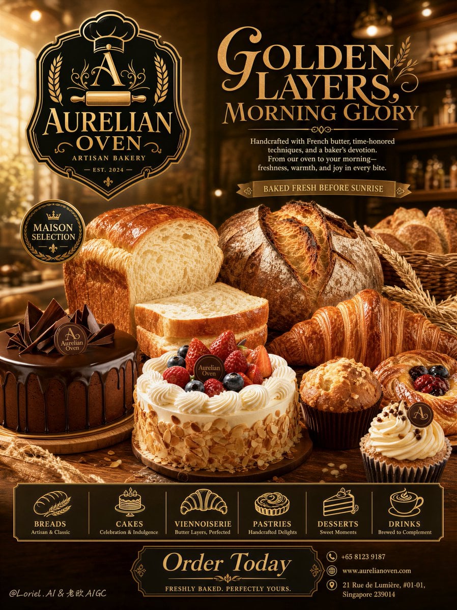 Layered Bakery Spread with Depth GPT Image 2.5 preview