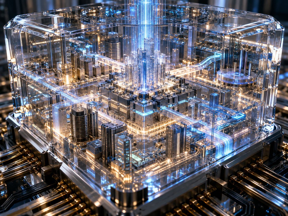Macro Shot Of Futuristic City Processor GPT Image 2.5 preview