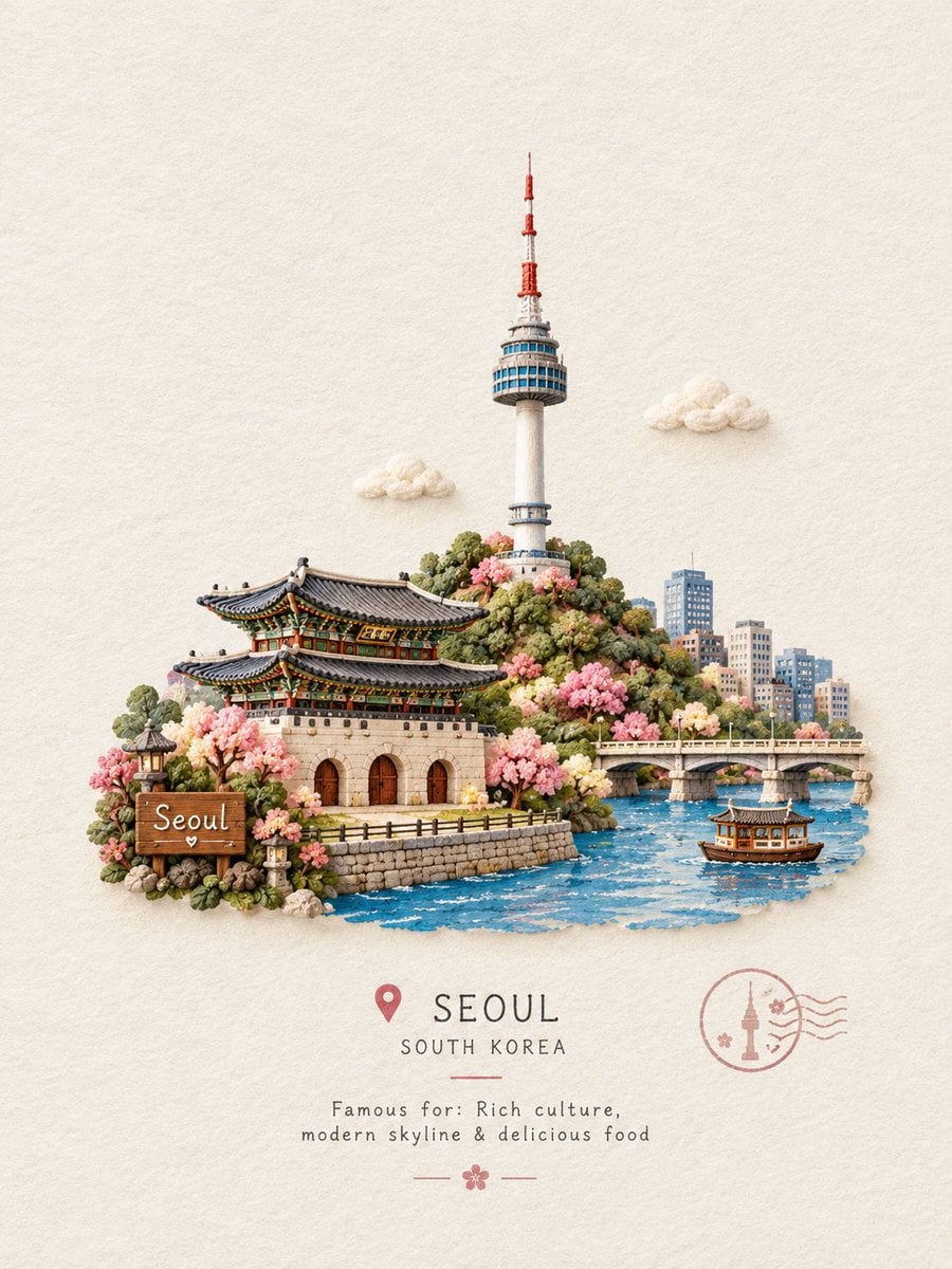 Miniature Travel Scene with Landmark GPT Image 2.5 preview
