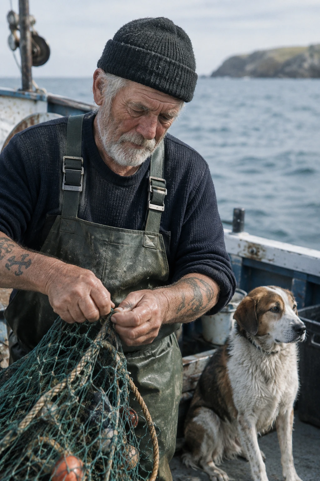 Photorealistic Candid Portrait of a Sailor GPT Image 2.5 preview