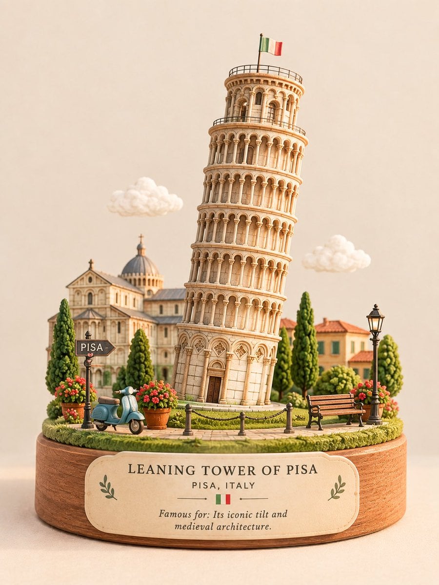 Premium Miniature Diorama of a Landmark GPT Image 2.5 preview