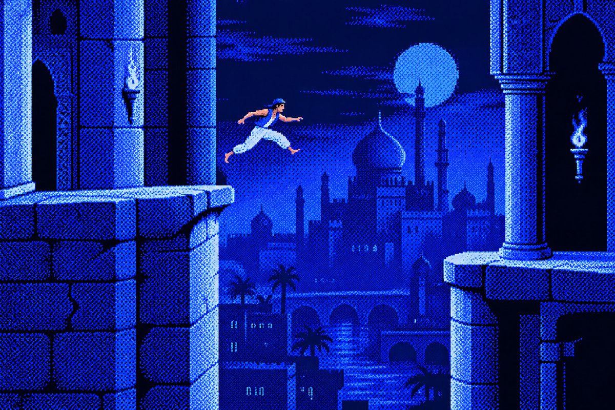 Prince Of Persia Jumping Pixel Art GPT Image 2.5 preview