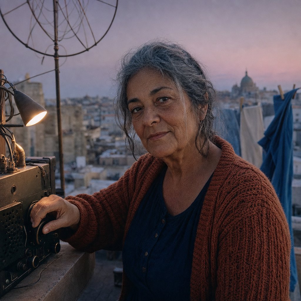 Rooftop Radio Portrait Before Sunrise GPT Image 2.5 preview