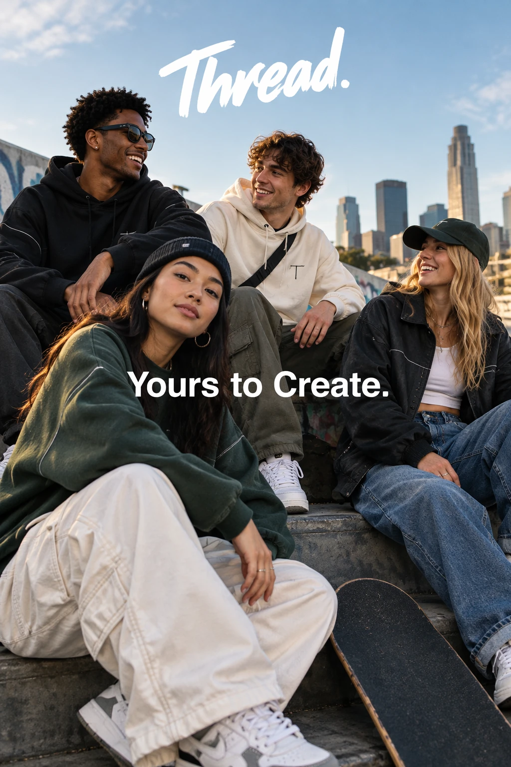 Streetwear Campaign Ad with Exact Tagline GPT Image 2.5 preview