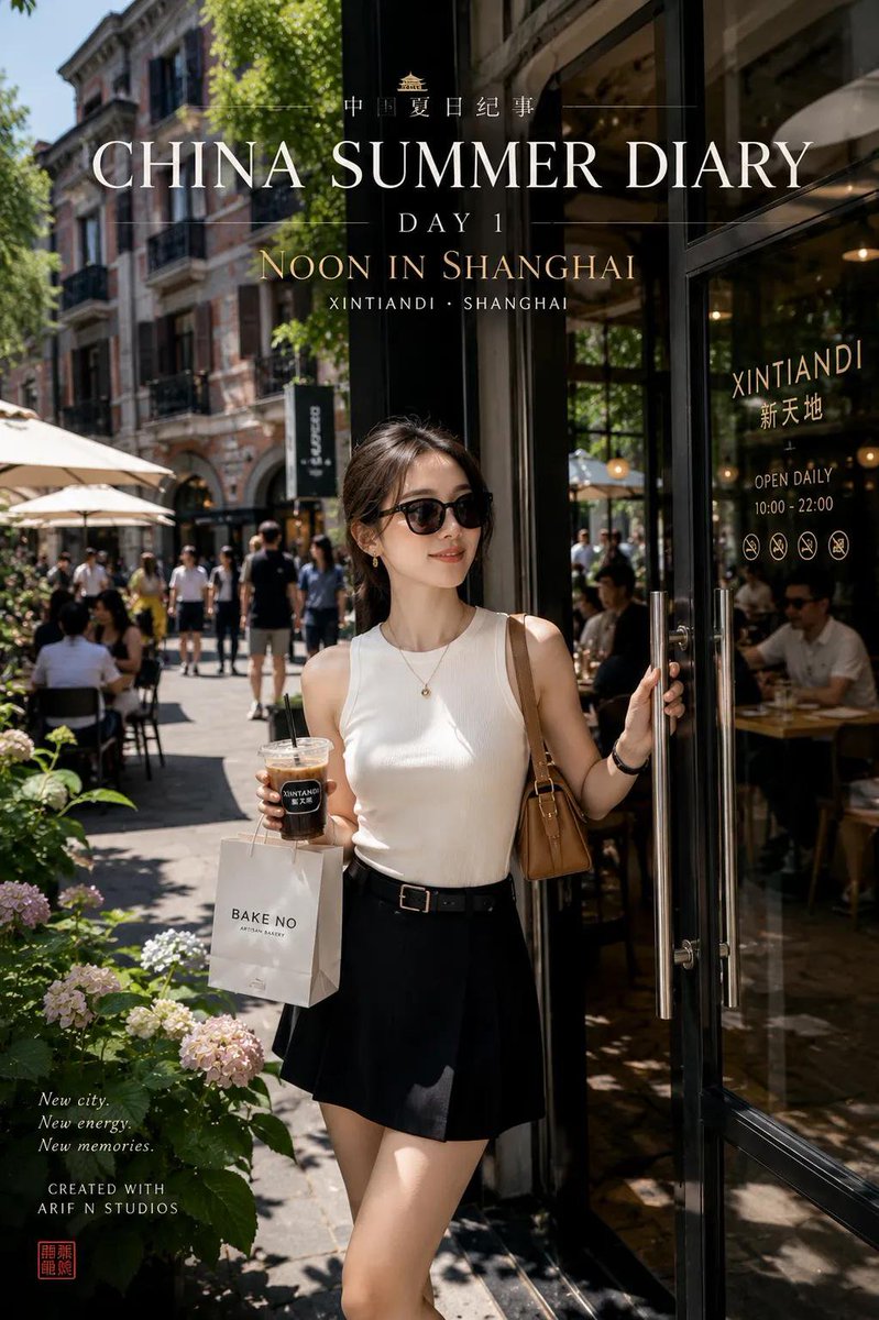 China Summer Diary Day 1 — Noon Escape GPT Image 2 preview