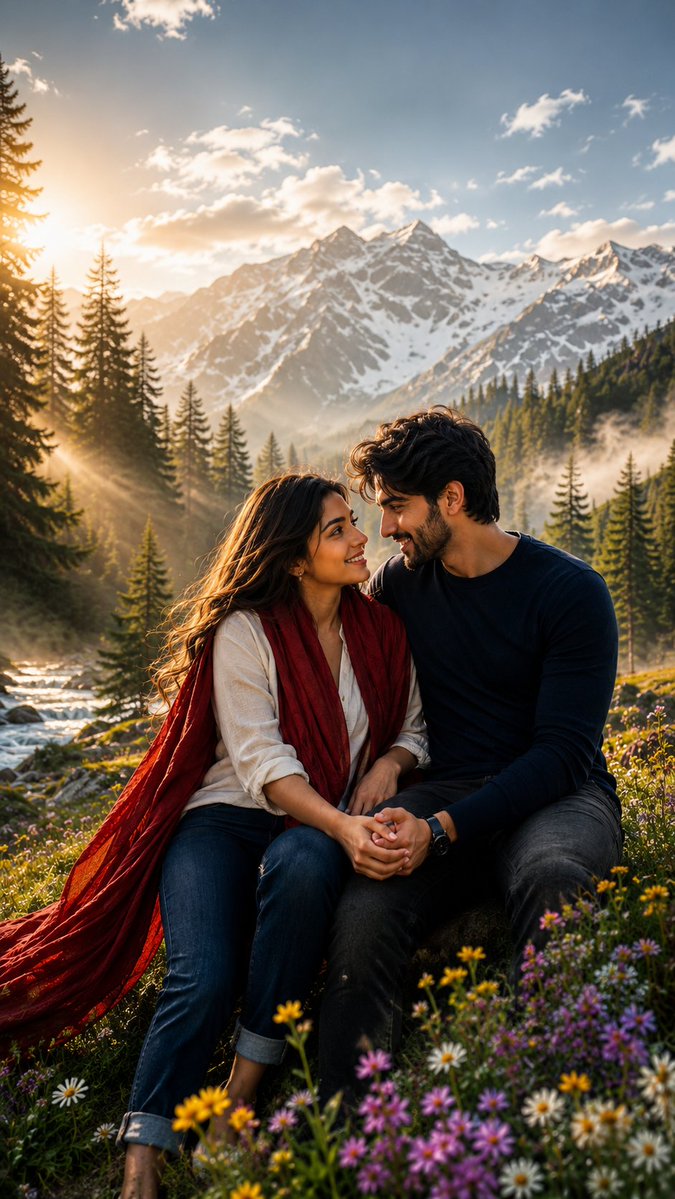 Cinematic Romantic Couple Portrait GPT Image 2 preview