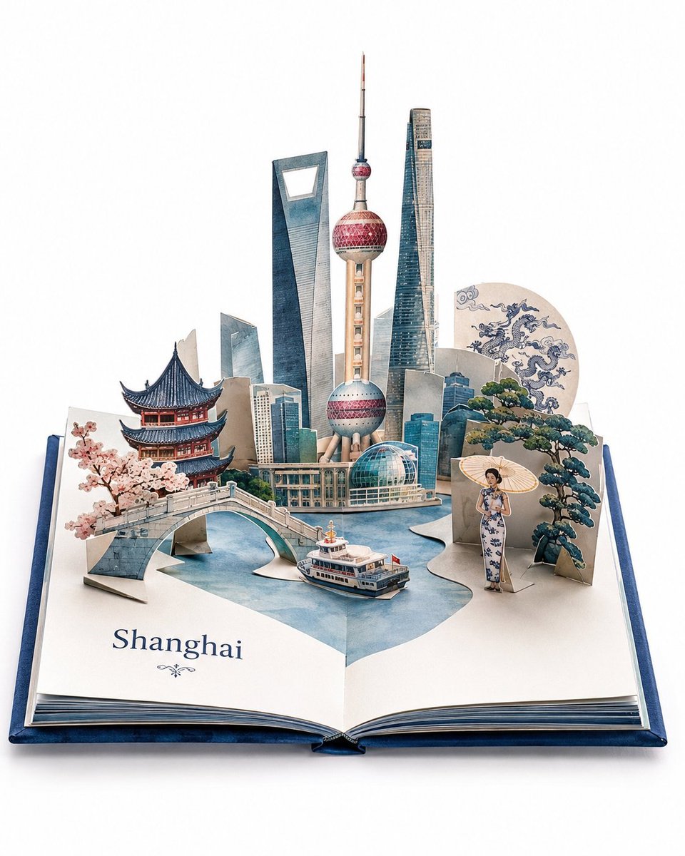 Cities Depicted In A Pop-Up Book Style. Gpt GPT Image 2 preview