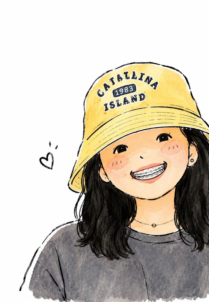 Cute Watercolor Anime Girl Portrait GPT Image 2 preview