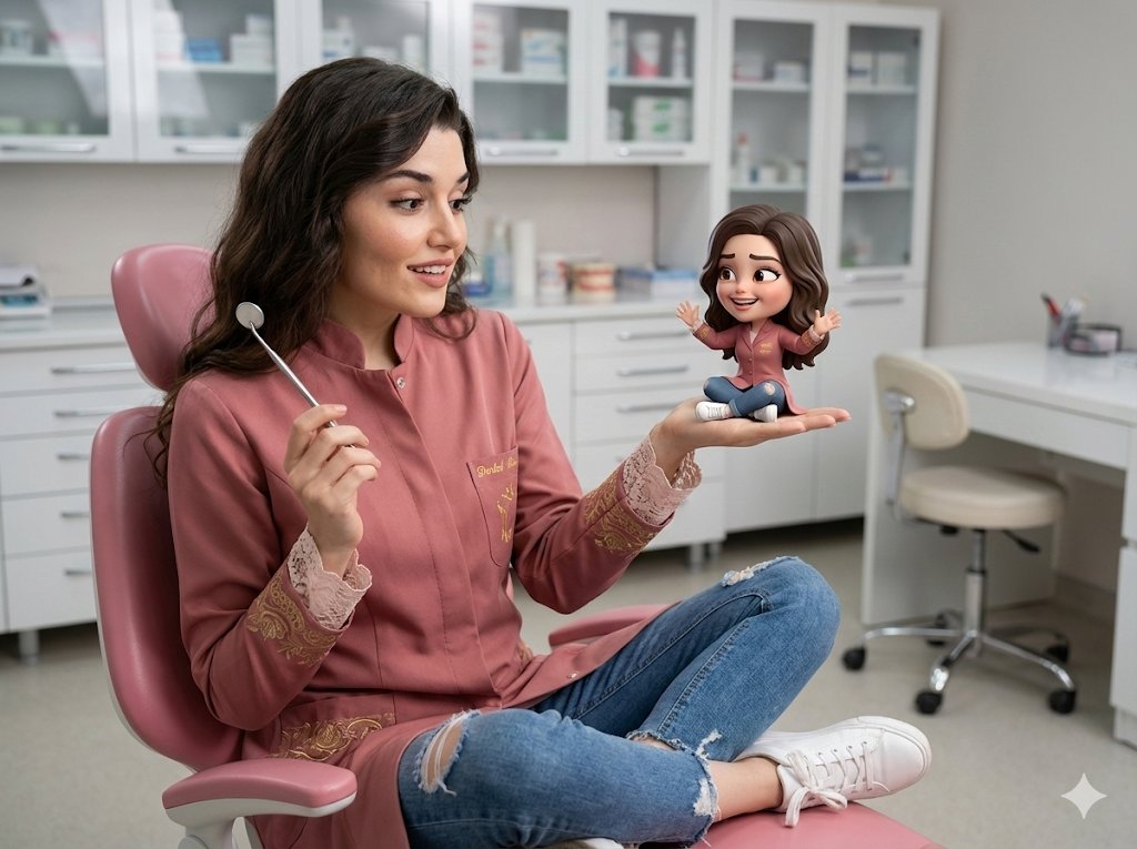 Dentist with Figurine GPT Image 2 preview