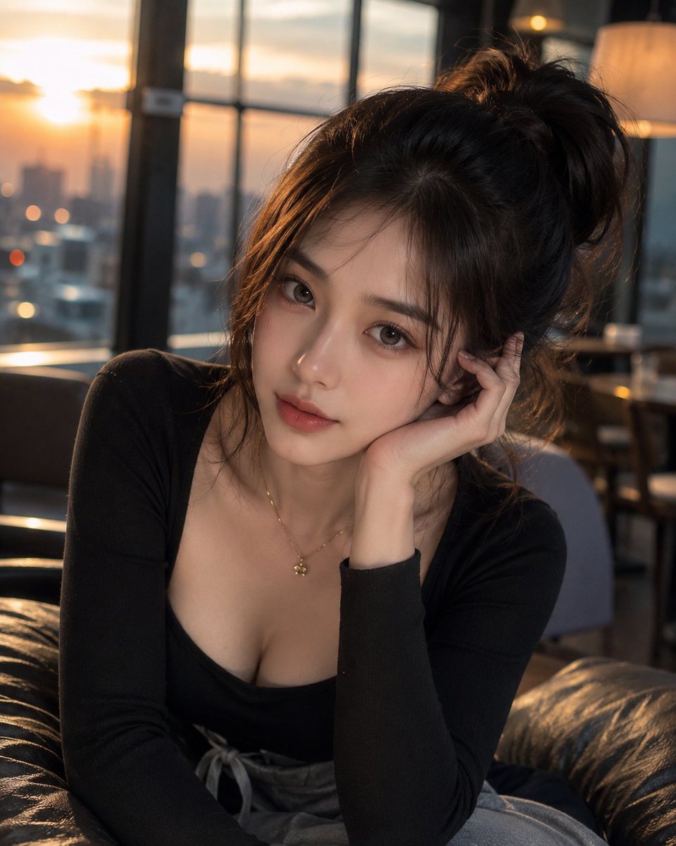 Golden Hour Portrait of East Asian Woman GPT Image 2 preview