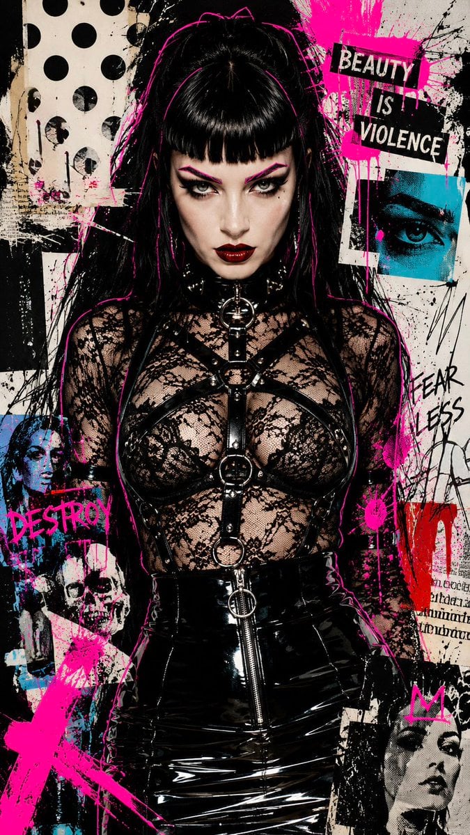 Gothic Femme Fatale Portrait GPT Image 2 preview