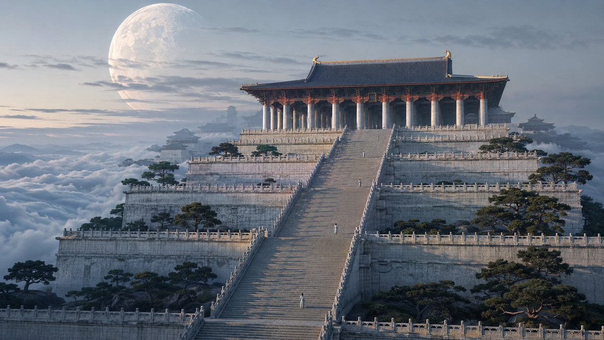 云上之城,东方美学🎨 Gpt- Image 2 Prompt 👇 16:9 Widescreen GPT Image 2 preview