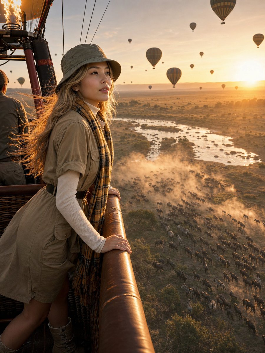 Gpt Image 2 Prompt： Theme: Kenya Masai Mara GPT Image 2 preview