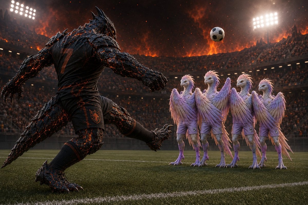 Intergallactive Football Worldcup. It Is Penalty Kick Time GPT Image 2 preview