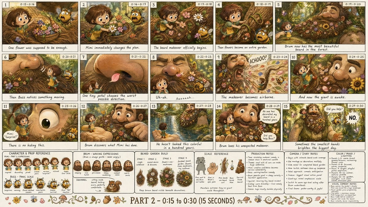 Second Storyboard Image Using Gpt Image 2 On GPT Image 2 preview