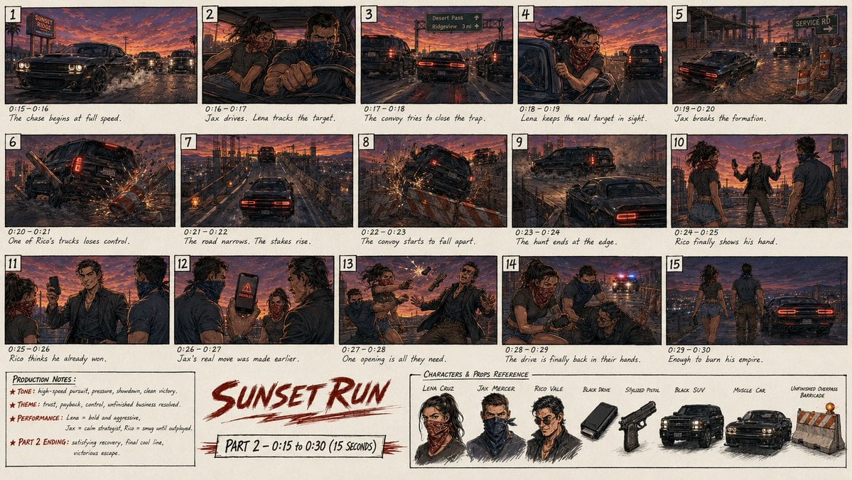 Second Storyboard Image Using Gpt Image 2 On GPT Image 2 preview