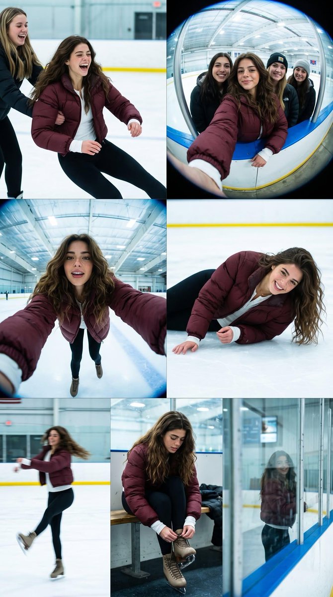 Skating Afternoon Phone Gallery Collage GPT Image 2 preview