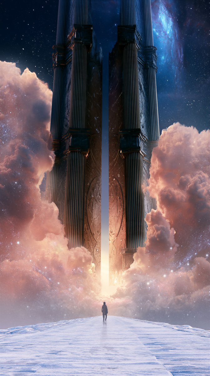 Sky Lighthouse Ancient Gate Among The Clouds Created GPT Image 2 preview