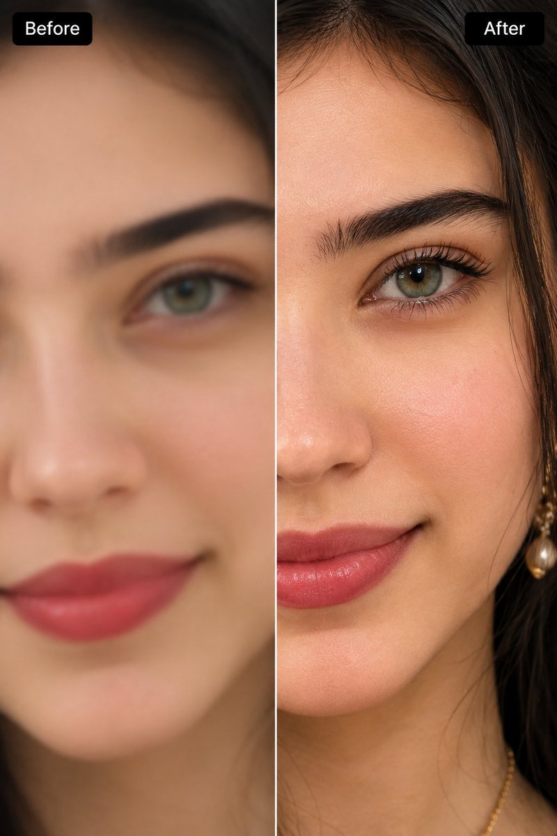 Split-Screen Close-Up Face Comparison GPT Image 2 preview