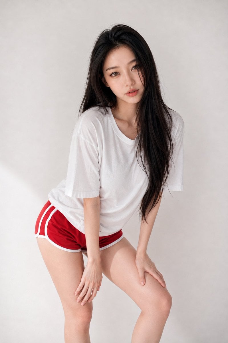 Studio Portrait in T-Shirt and Shorts GPT Image 2 preview