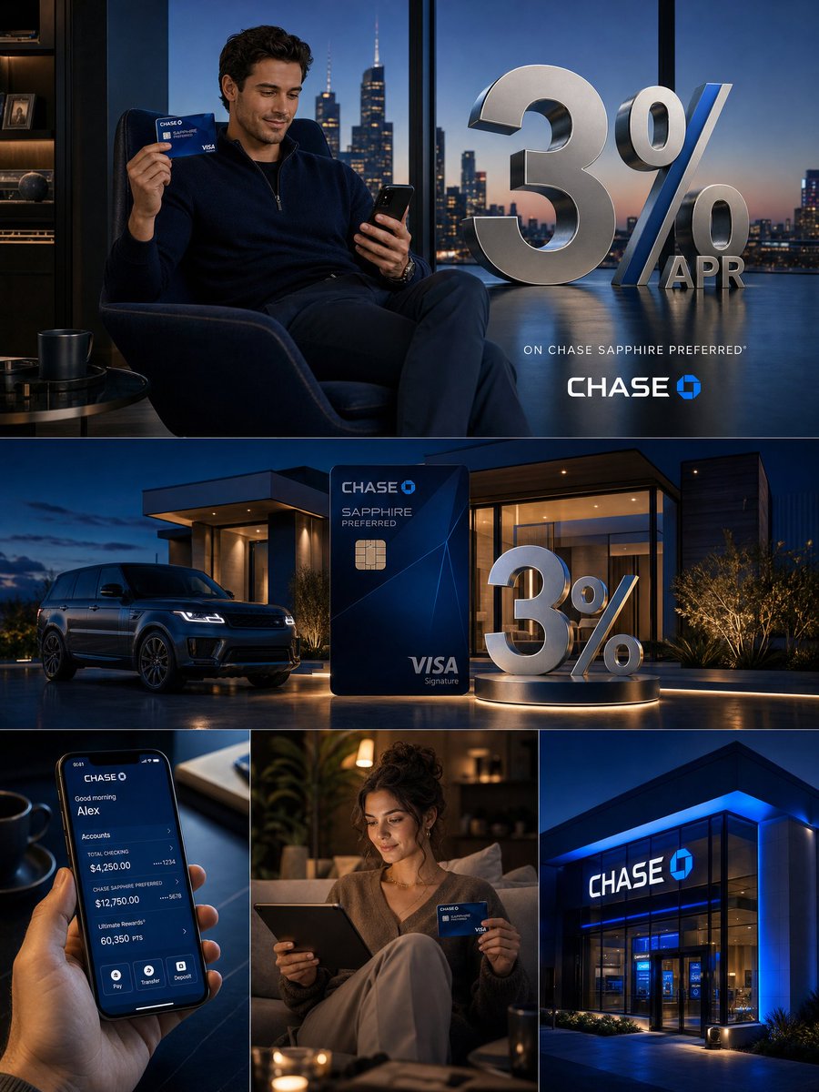 The Future Of Premium Banking Advertising 🏦 Created GPT Image 2 preview