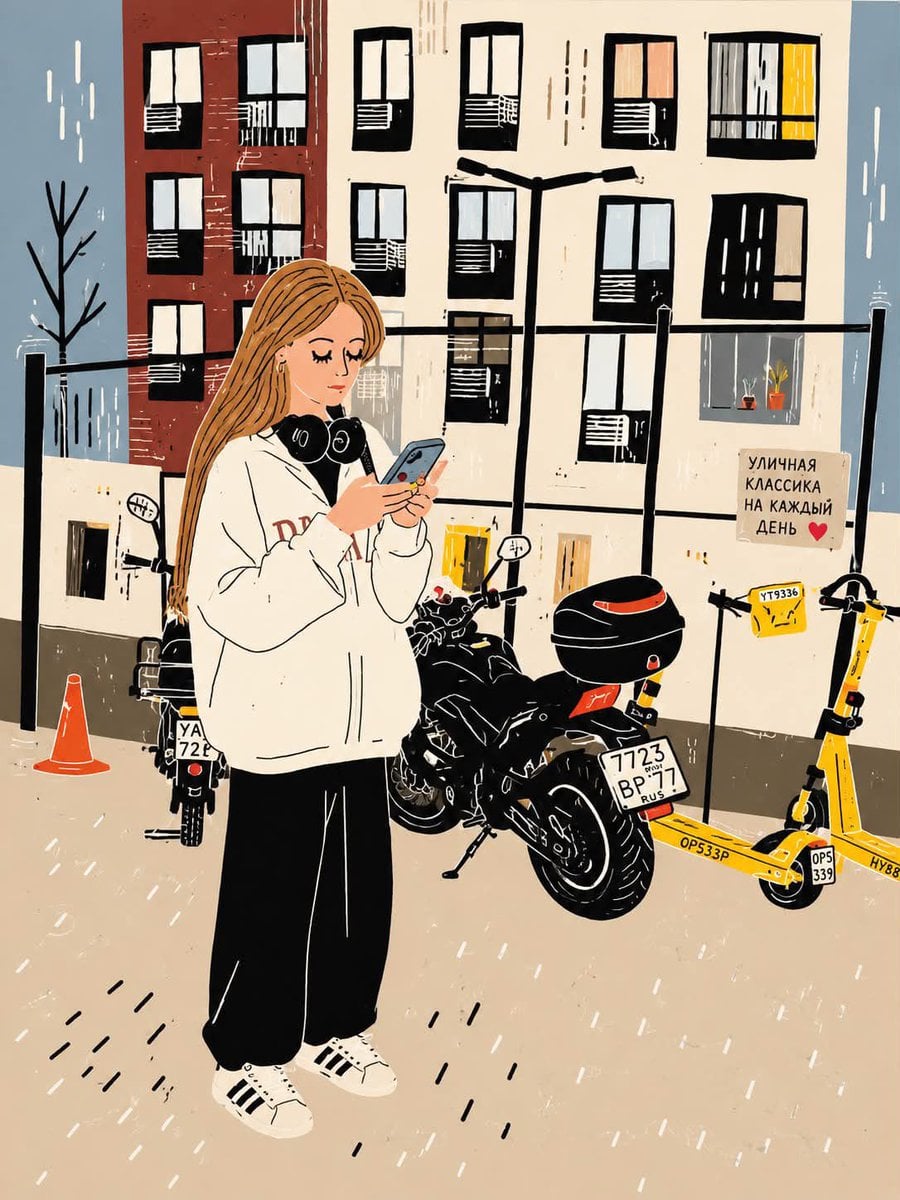 Urban Lifestyle Editorial Illustration GPT Image 2 preview