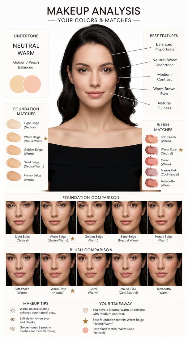Visual Makeup Analysis Graphic GPT Image 2 preview