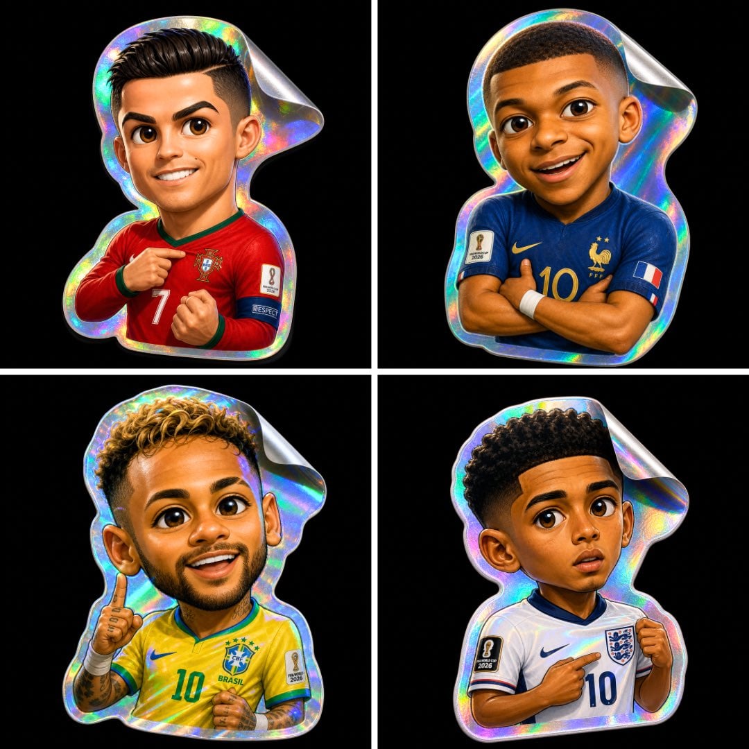 World Cup Player Stickers By Gpt Image 2 GPT Image 2 preview