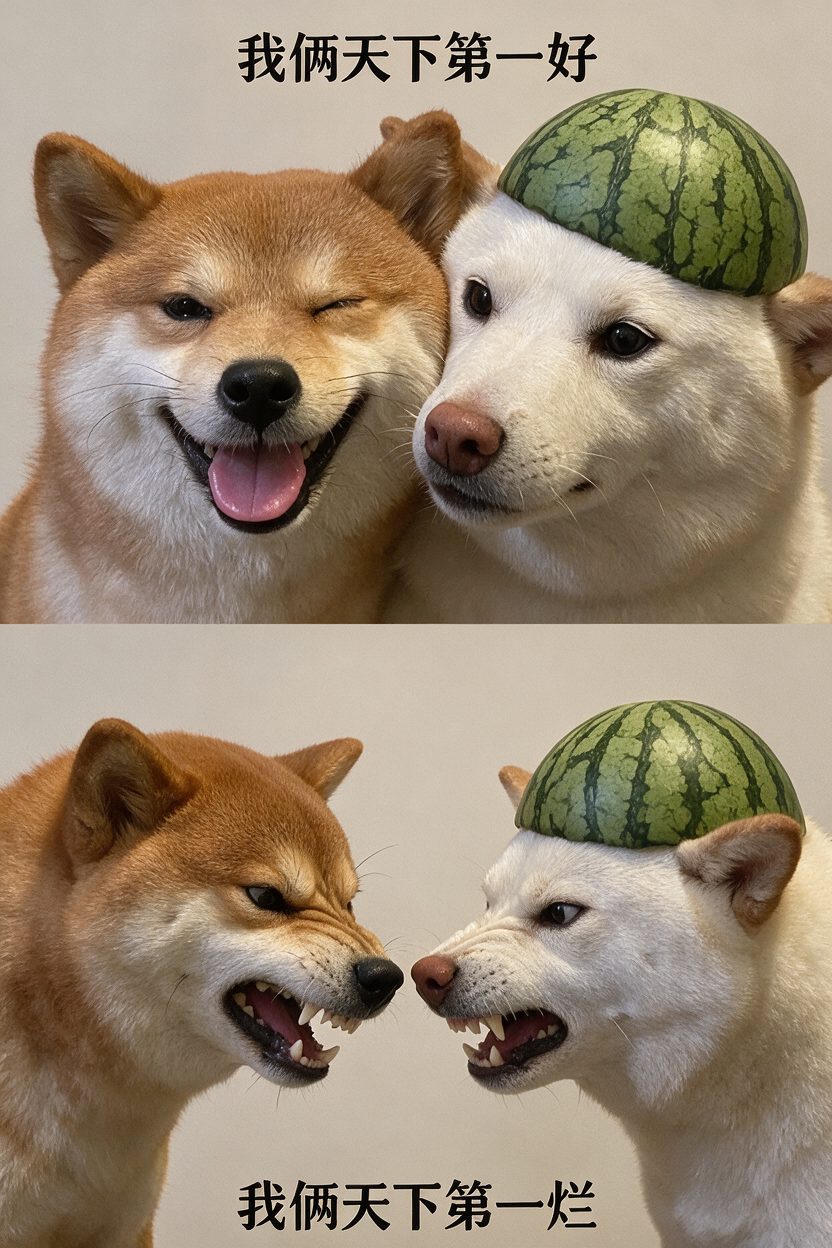 Best And Worst Dog Duo Seedream 5 Pro preview