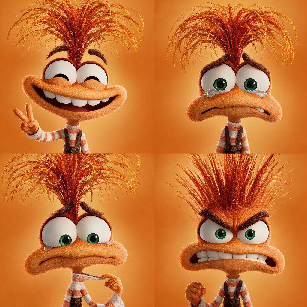 Cartoon Emotion Sticker Pack Seedream 5 Pro preview