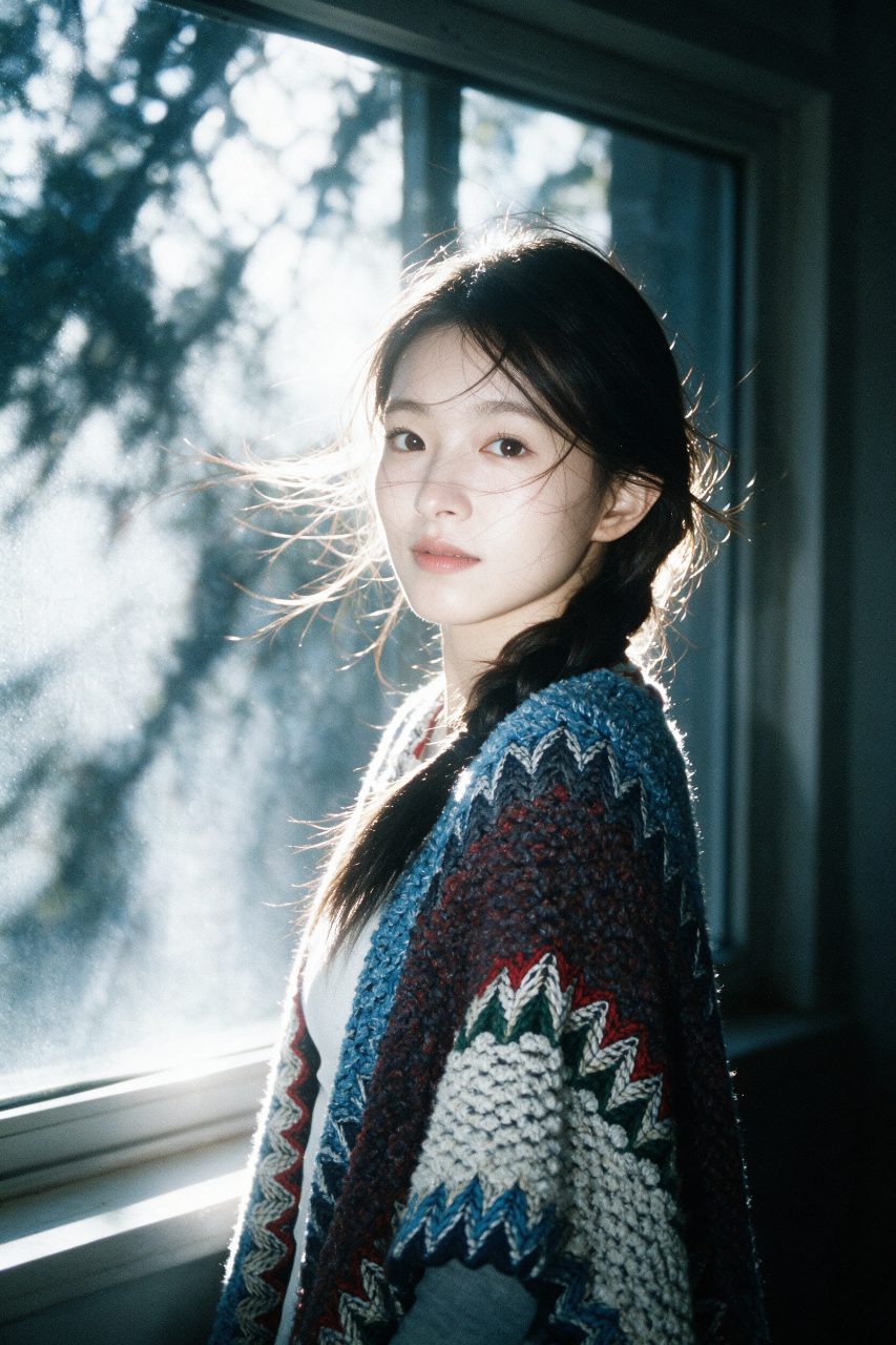 Hasselblad Film Portrait With Rim Light Seedream 5 Pro preview