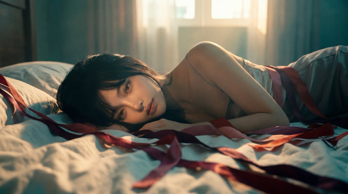Melancholic Golden Hour Portrait Seedream 5 Pro preview