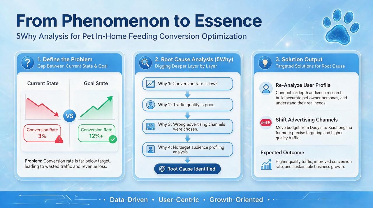 Pet Feeding Service Conversion Decline Seedream 5 Pro preview