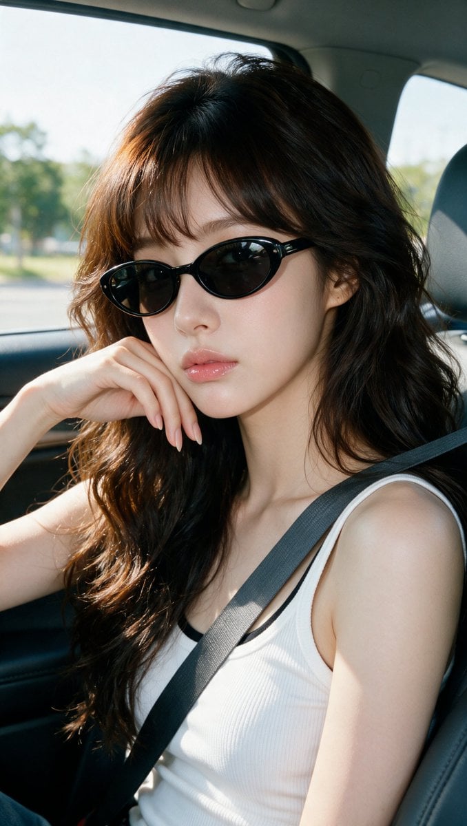 Portrait Of Woman In Car Daylight Seedream 5 Pro preview