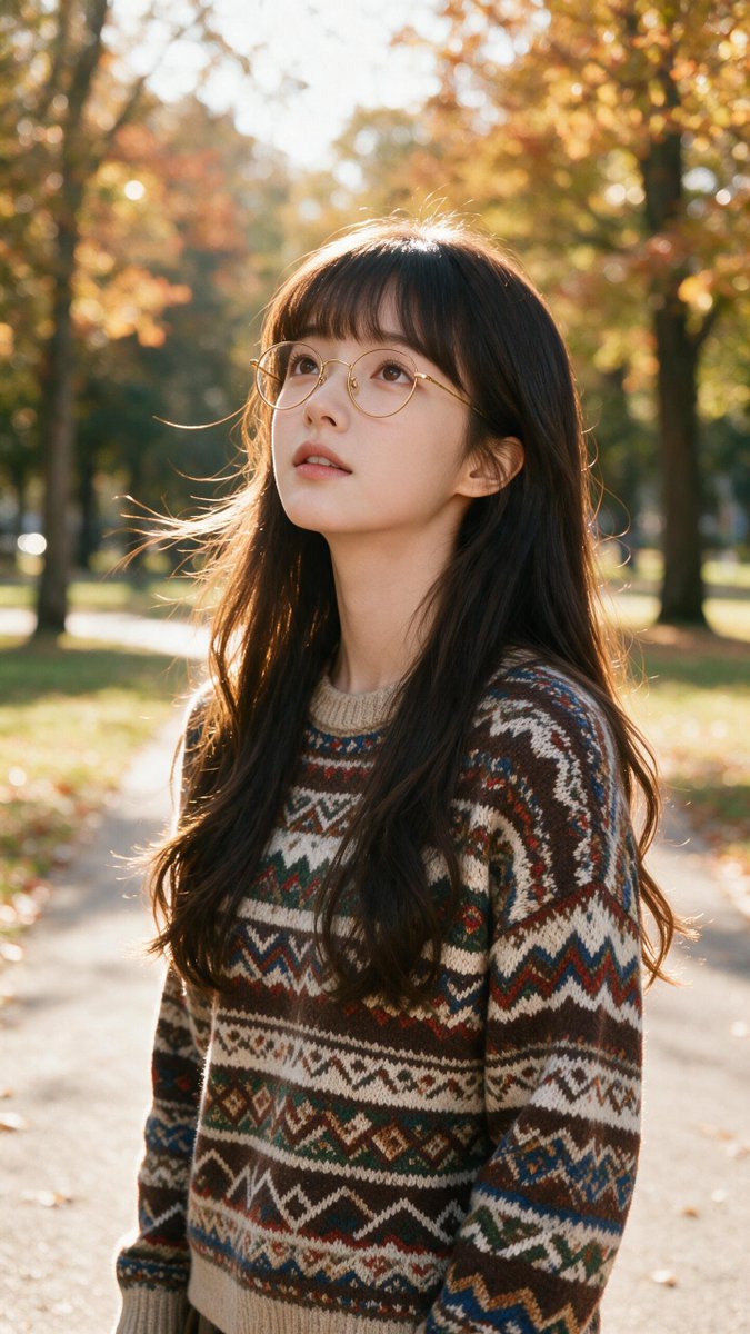 Portrait Of Young East Asian Woman Outdoors Seedream 5 Pro preview