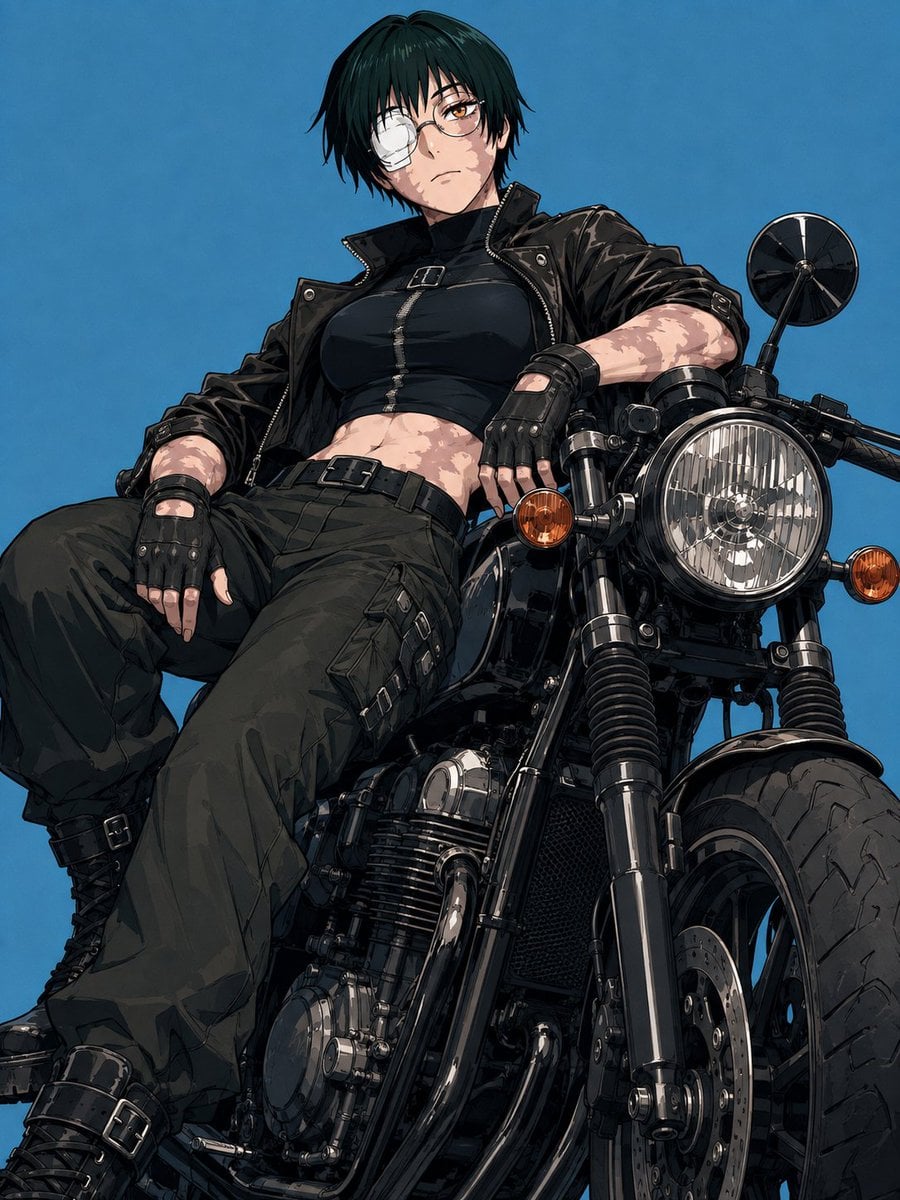 Urban Fashion Girl Biker Character Seedream 5 Pro preview