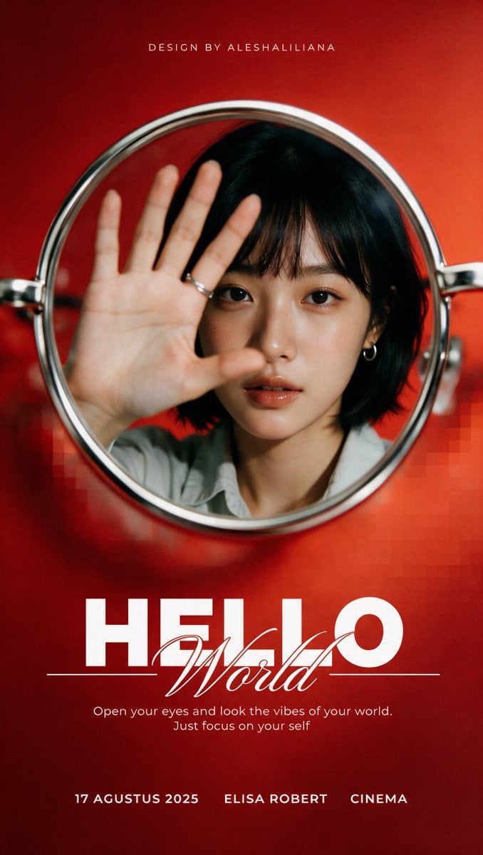 Vertical Movie Poster with Glasses Seedream 5 Pro preview