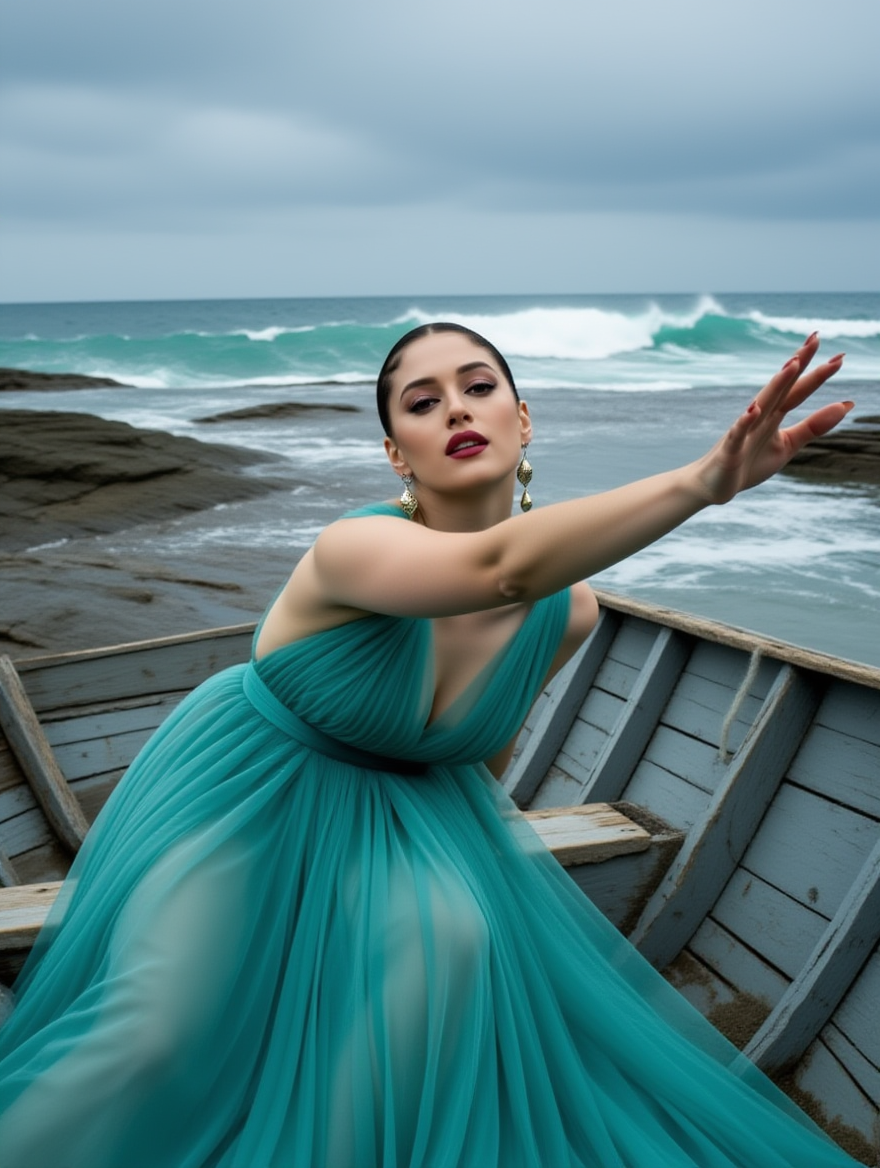 Stormbound Elegance: The Call of the Sea Nano Banana Pro preview image