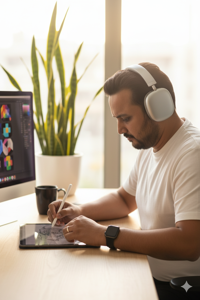 Creating a Home Office Portrait Nano Banana Pro preview image