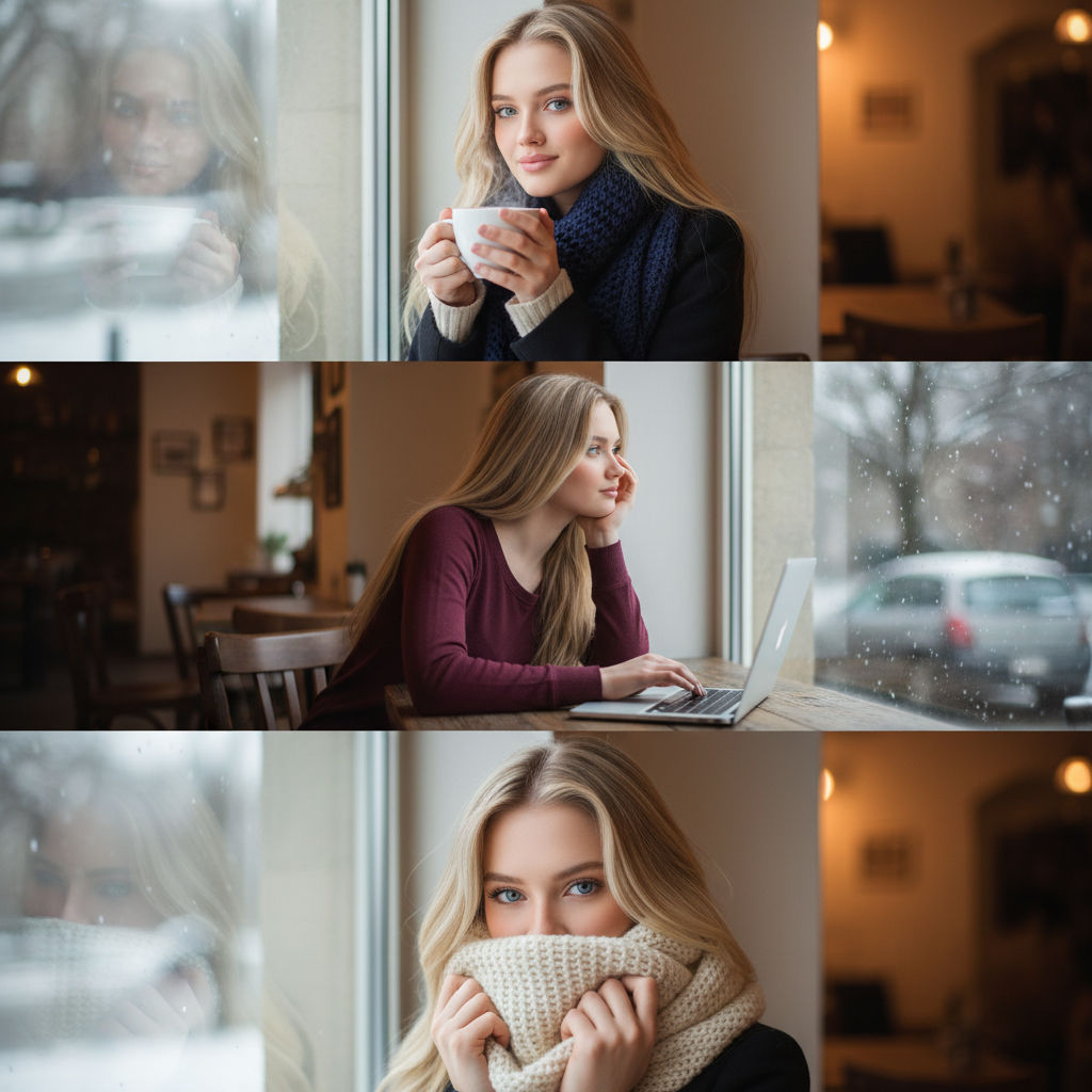 Winter Cozy Cafee Nano Banana Pro preview image