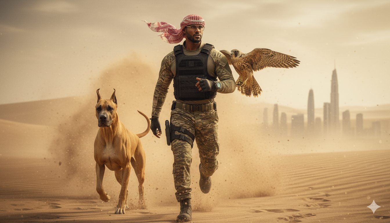 Desert run Nano Banana Pro preview image