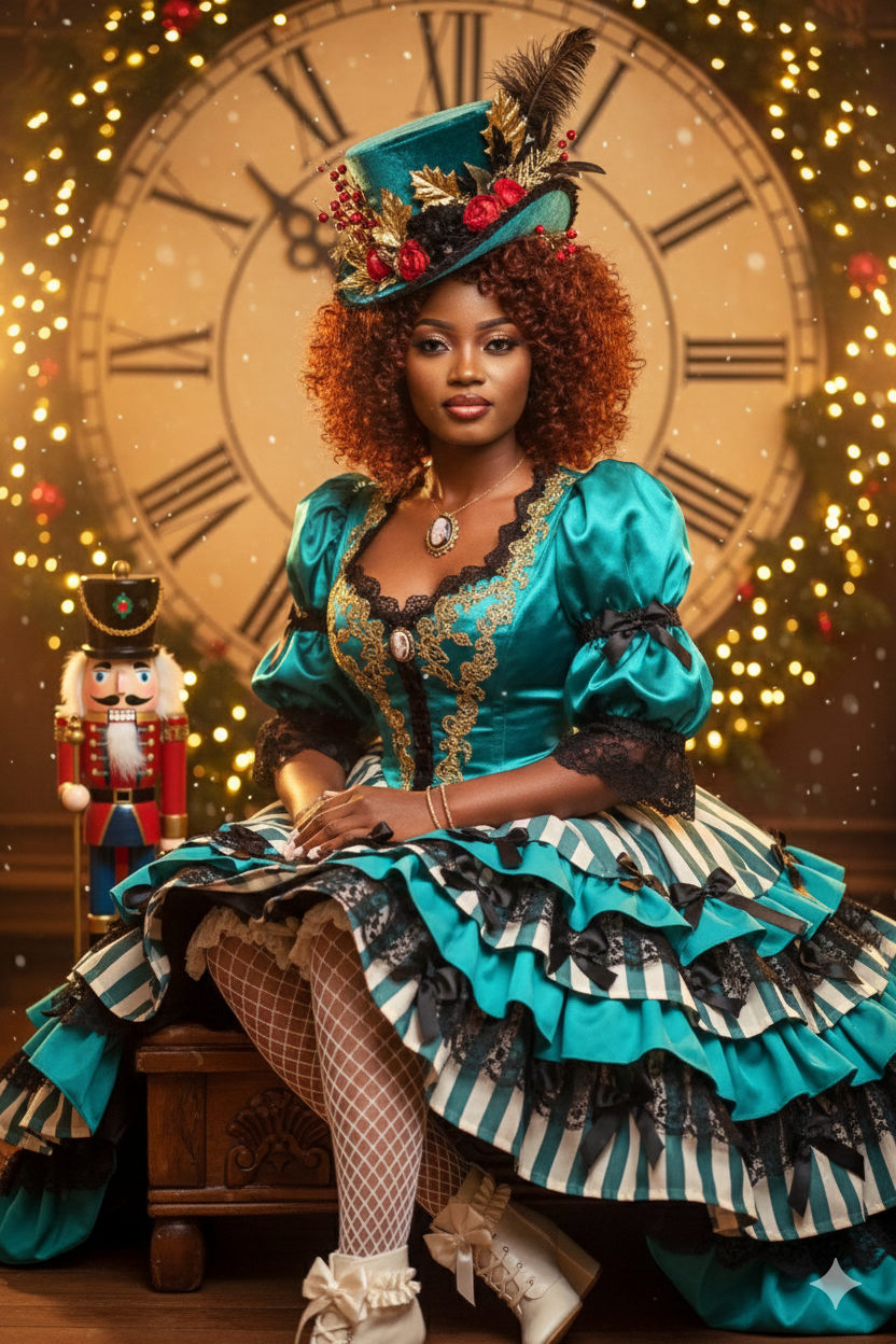 Victorian Christmas style Nano Banana Pro preview image