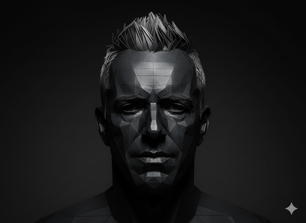 Origami face Nano Banana Pro preview image