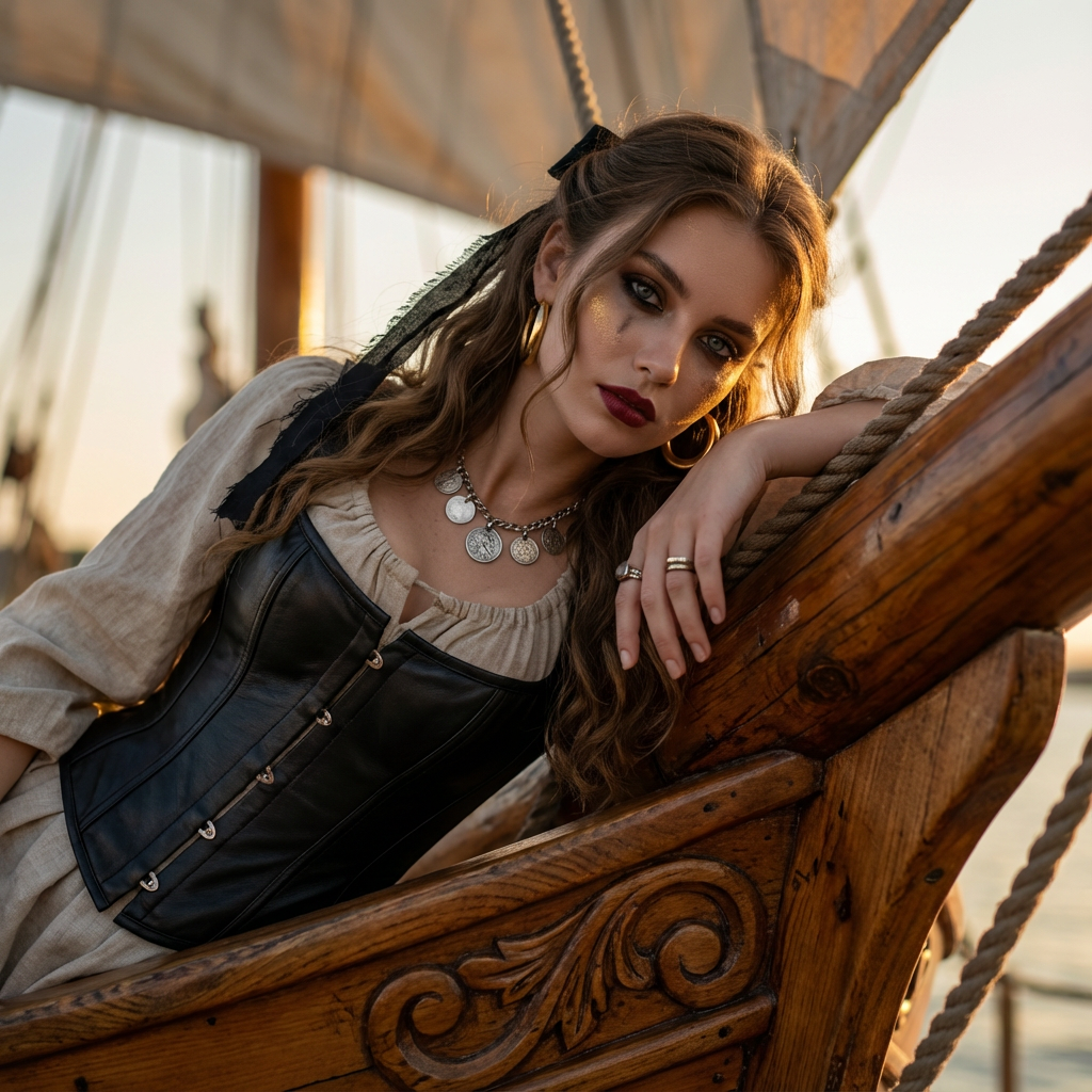 Cinematic pirate Nano Banana Pro preview image